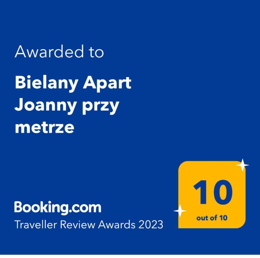 Bielany Apart Joanny Obok Metra Varsóvia Exterior foto